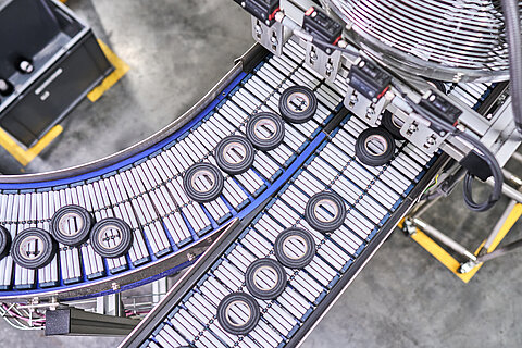 Production of adhesive tapes