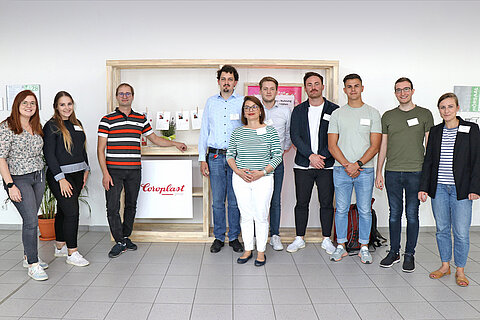 Group picture of the participants in the Circular Insights workshop of the Coroplast Group.