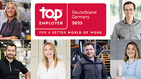 The Top Employer seal from 2025