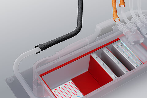 Wire harness tapes and application of Coroplast adhesive tapes in battery production
