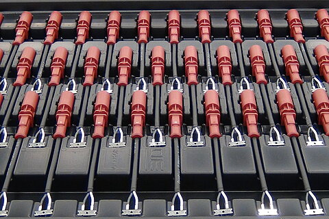 Injection-molded components