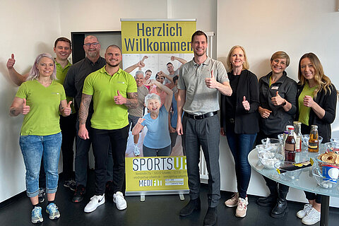 Gruppenbild zum Coroplast Group Gesundheitstag